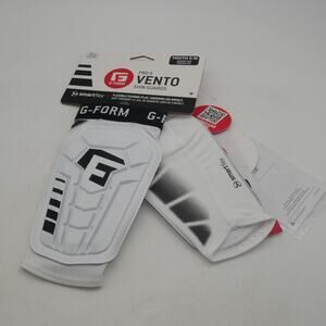 NEW G-Form Pro S Vento Shin Guards WHITE Youth Small Medium